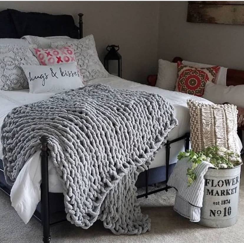 XOXO Watercolor Pillow Cover