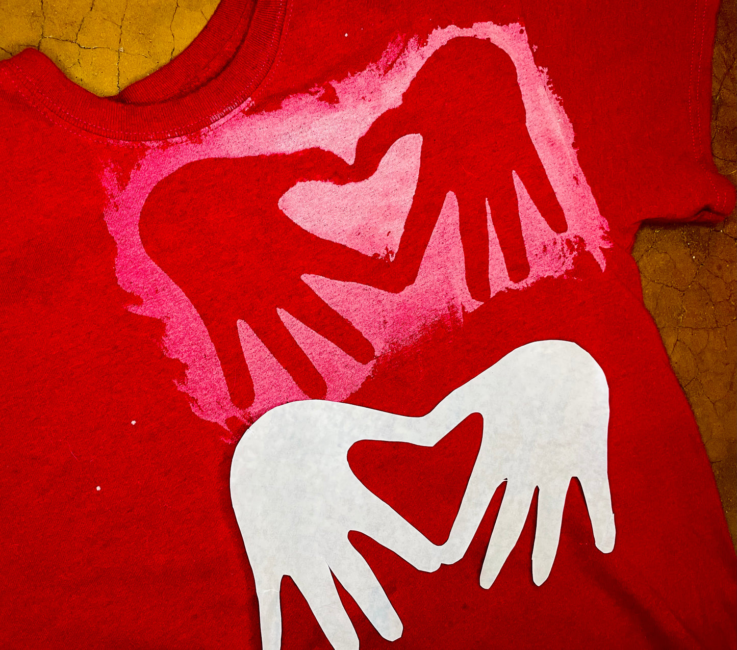 Adult Handprint Memory Shirt Kit