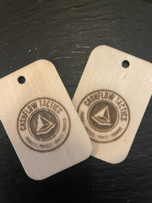 CFT Wood Dog Tag