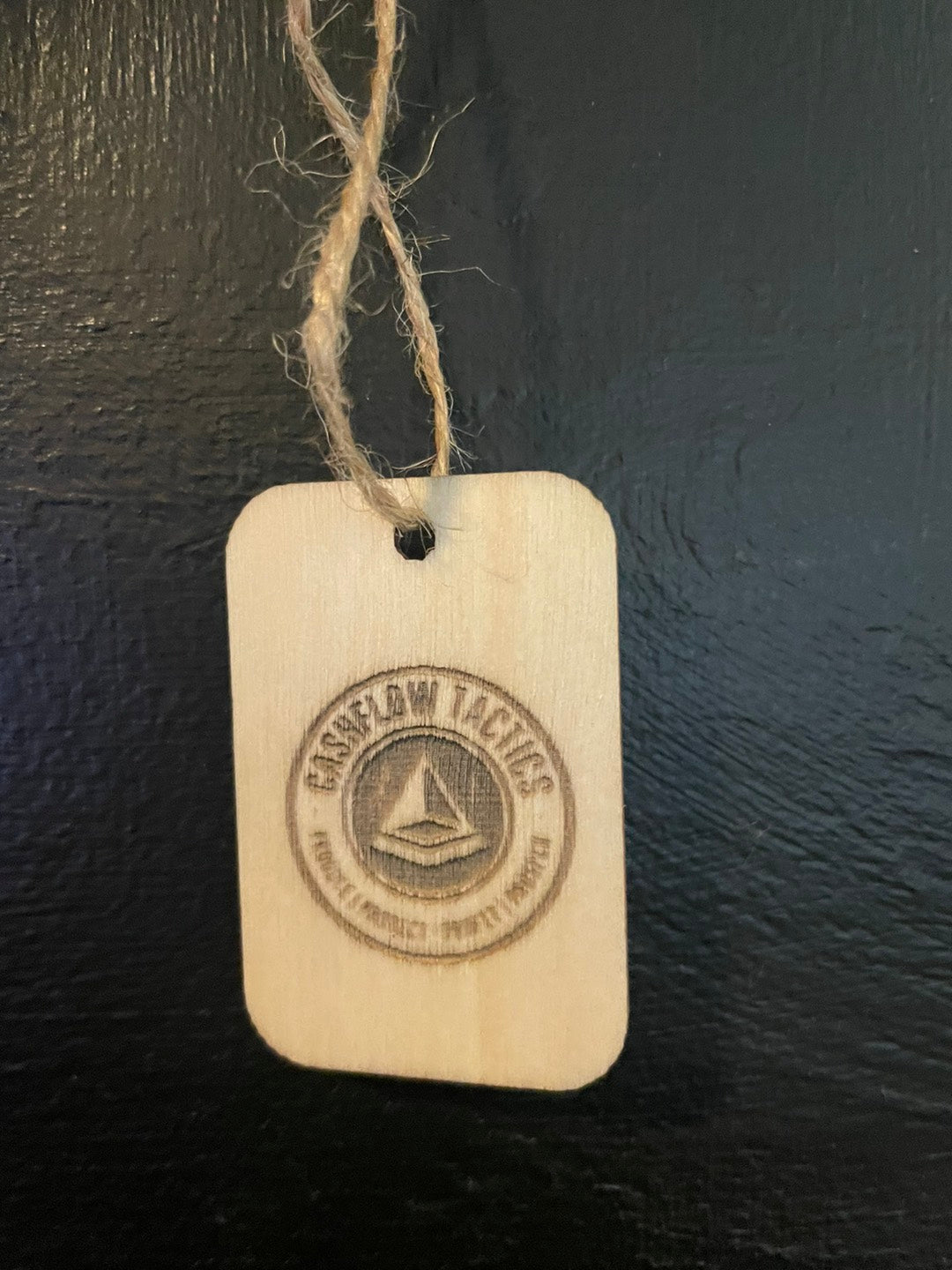 CFT Wood Dog Tag